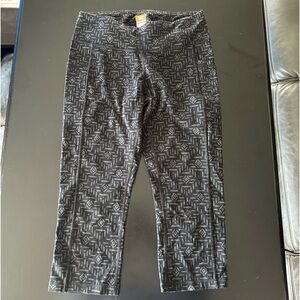 Lucy PowerMax leggings geometric pattern, size Medium
